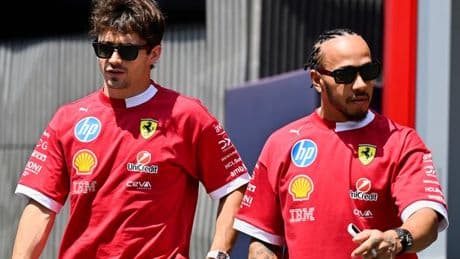 Charles Leclerc in bluntly-honest Lewis Hamilton verdict amid Ferrari team-mate's woe