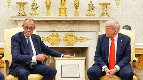 Friedrich Merz bei Donald Trump: Patente Geschenke