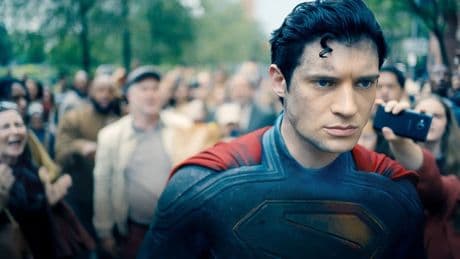 Así consiguió David Corenswet el papel de Superman gracias a su mujer, la actriz Julia Best Warner