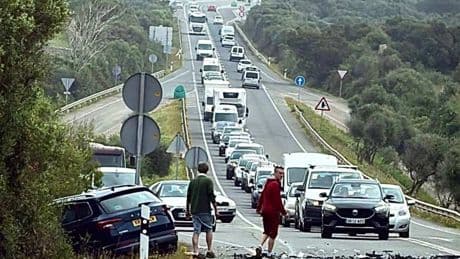 Brit woman, 59, fighting for life & 2nd tourist injured in horror car crash as they’re pulled from wreck on hols island