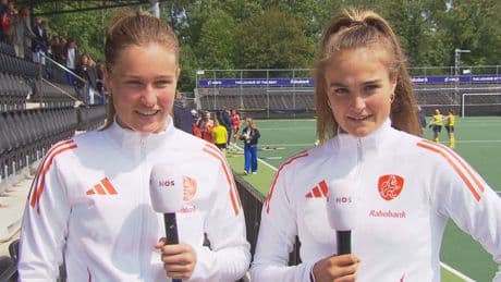 Zevende zussenduo in Oranje: hockeysters Jip en Pien Dicke azen allebei op spitspositie