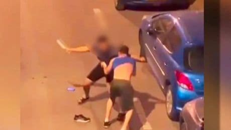 Salvaje enfrentamiento entre dos magrebíes con cuchillo y palo de golf en Ciempozuelos