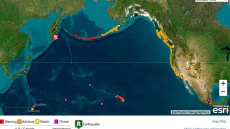 Un enorme terremoto de 8,8 grados en Rusia desata alertas de tsunami en Alaska, Hawái y Japón