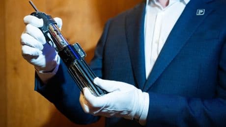 Darth Vader lightsaber prop sells for £2.7m at auction