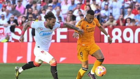 El Real Madrid derriba la resistencia de un Sevilla con nueve