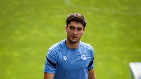 Gorrotxategi se reincorpora al grupo en Zubieta a dos días de recibir al Espanyol