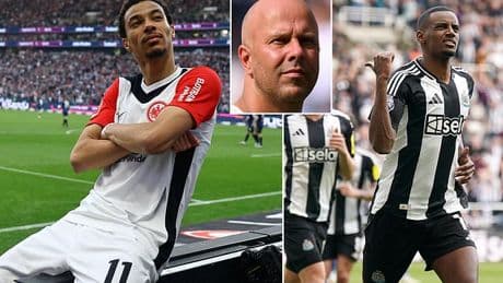 Revealed: How £80m Hugo Ekitike compares to £125m-rated Alexander Isak as Liverpool look set to beat Newcastle to the 'next Thierry Henry'
