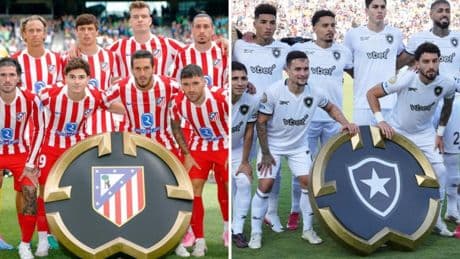 Los posibles onces del Atlético de Madrid-Botafogo