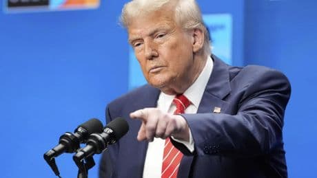Trump says Iranians asked U.S. what time they could bomb American military base in Qatar
