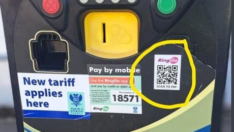 Perth and Kinross Council issues warning after scam spotted in Perth car park