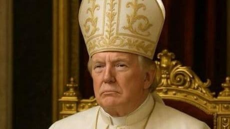 Trump papa, il presidente Usa: «La mia foto? Non c'entro nulla, ma ai cattolici e a Melania è piaciuta»