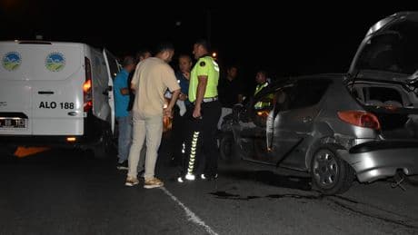Sakarya'da bariyerlere çarpan otomobilin sürücüsü yaşamını yitirdi