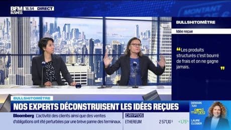 Bullshitomètre : "Les produits structurés sont chers et ne surperforment pas". FAUX ! répond Géraldine Métifeux - 21/05