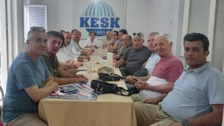 KESK, Samsun’da toplu görüşme talepleri için ziyaretlerde bulundu
