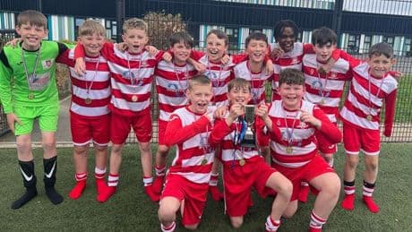 East Kilbride schoolkids celebrate double with tournament victory