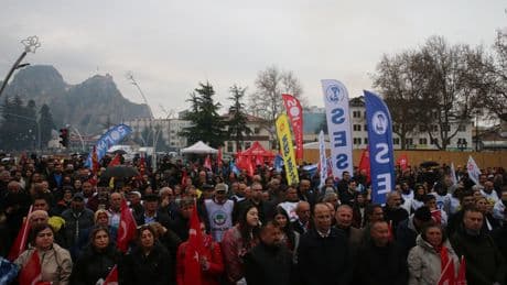 Tokat, Çankırı, Amasya ve Kastamonu'da 1 Mayıs kutlanıyor