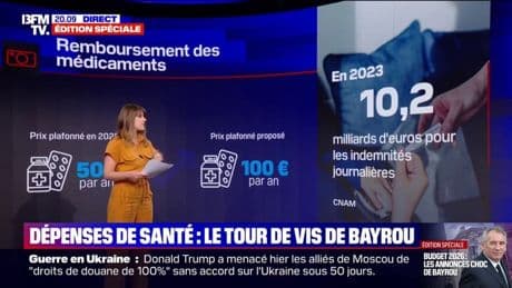 "Responsabiliser les Français": les pistes de François Bayrou pour faire des économies dans le secteur de la santé