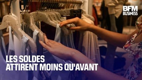 Les soldes attirent moins qu'avant