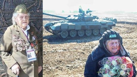 Muere con 104 años la 'abuela de hierro', María Koltakova: pilotó un tanque, luchó contra Hitler y ganó 16 récords