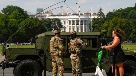 USA: Weitere bewaffnete Soldaten sollen nach Washington verlegt werden