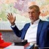 Czech opposition leader hit in head with crutch during rally
