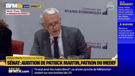 Patrick Martin, président du Medef : "On a une dérive sur les arrêts maladie"