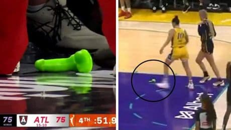 Amerikaanse basketbalsters hebben genoeg van dildo-gooiende fans: man krijgt stadionverbod