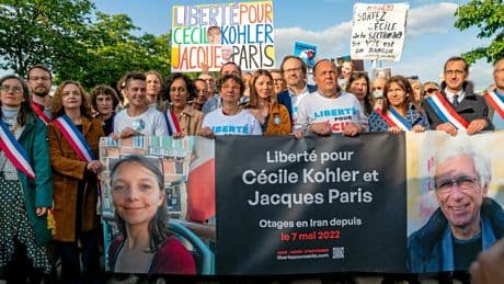 Iran : les Français Cécile Kohler et Jacques Paris inculpés d’espionnage au profit d’Israël