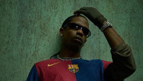 El rapero Travis Scott es el elegido para la camiseta del Barça en el clásico