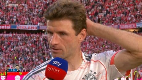 „Ne, ne. Alles easy …“ - Müller plötzlich auch nachdenklich