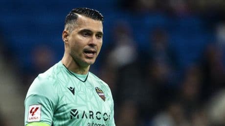 Andrés Fernández se despide del Levante: “Lo he disfrutado como un niño”