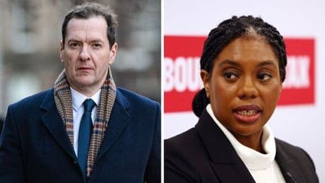 George Osborne says Kemi Badenoch ‘not in charge’ of her party