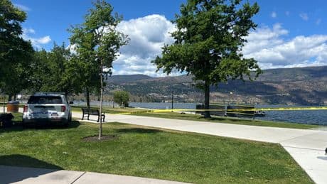 RCMP retrieve body from Okanagan Lake in Kelowna City Park