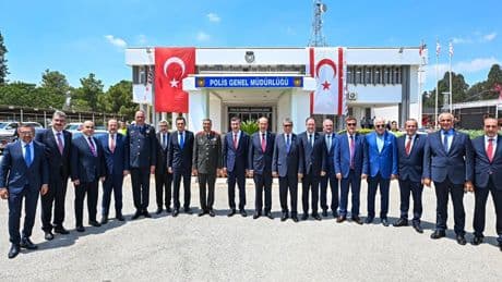 Cumhurbaşkanı Yardımcısı Cevdet Yılmaz, KKTC’de
