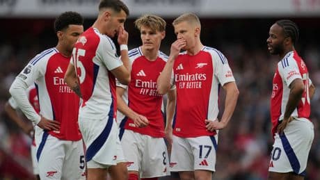 Arsenal player ratings vs Bournemouth: Rice impresses again as Gunners well beaten by Bournemouth