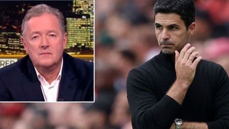 Piers Morgan slams 'inexplicable' Arsenal transfer failure in message to Mikel Arteta