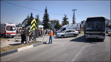Kütahya'da faciadan dönüldü! Çok sayıda yaralı var