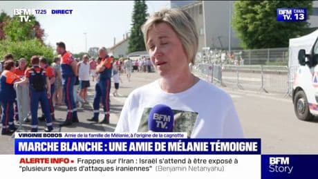 "Il y a de la tristesse et de la colère": Virginie, une amie de la famille de Mélanie, témoigne sur BFMTV