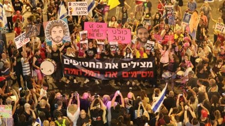 Tausende Israelis demonstrieren für Gaza-Waffenruhe und Übergabe aller Geiseln