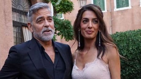 George Clooney und Amal Clooney streiten nie, sagt der Schauspieler
