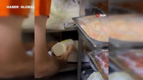 Bozulmuş meze, et ve et ürünleri kullanan restoran süresiz olarak mühürlendi