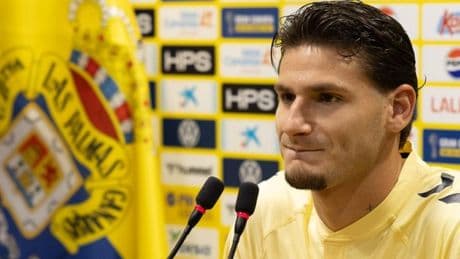 Cristian Gutiérrez, refuerzo con "intuición" y ambición de ascenso de UD Las Palmas