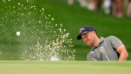 Xander Schauffele ends US PGA title defence complaining about conditions