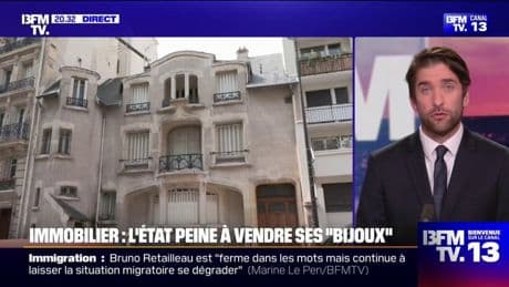 L'ENQUÊTE DU 20H - Immobilier: l'État peine à vendre ses "bijoux"