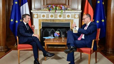 Treffen in Berlin: Merz und Macron betonen deutsch-französische Partnerschaft