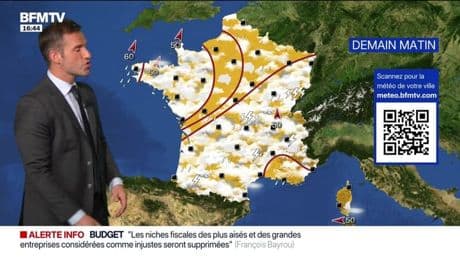 La météo pour ce mercredi 26 août 2025