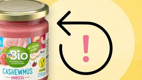 Verdacht auf Salmonellen: Drogeriekette dm ruft „Bio Cashewmus Himbeere“ zurück