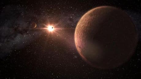 Un planeta gigante que orbita alrededor de una estrella diminuta desborda las teorías sobre la formación de planetas