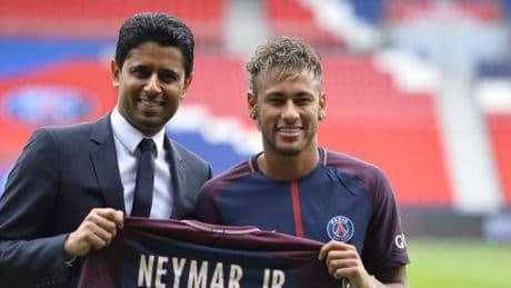 La felicitación de Neymar al PSG