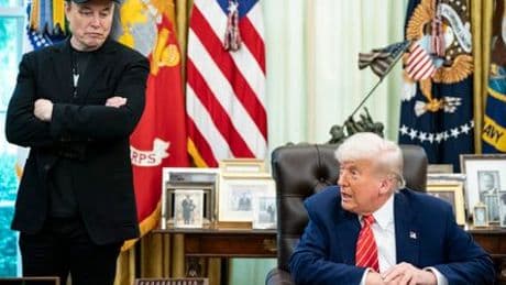 Donald Trump und Elon Musk: Die Machtbasis des US-Präsidenten bröckelt